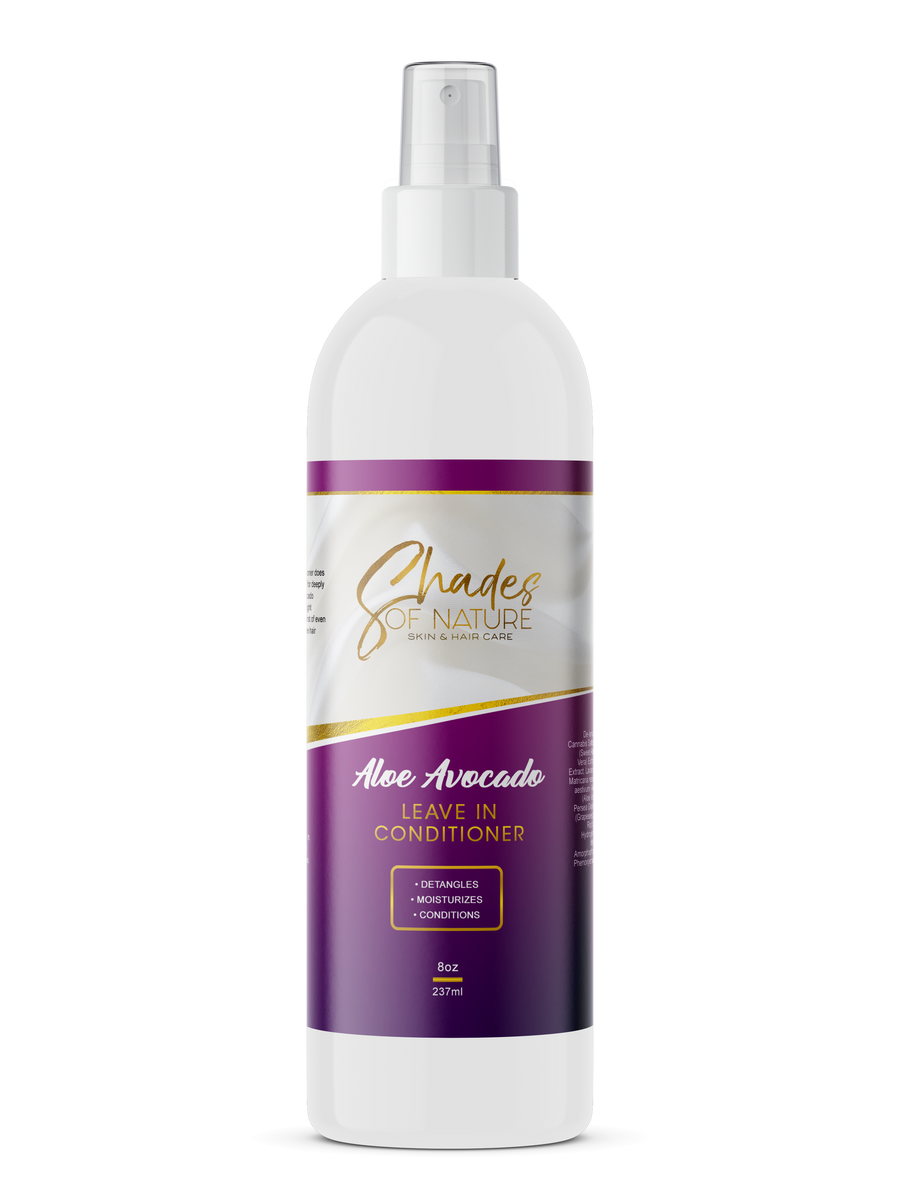 Aloe Avocado Leave-In Conditioner – Shades Of Nature Skin & Hair Care