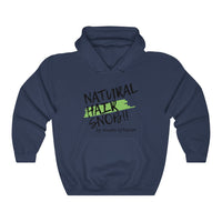 Natural Hair Snob Hoodie (Green paint)