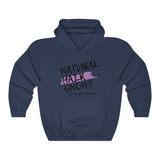 Natural Hair Snob Hoodie (Purple paint)