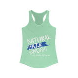 Women's NHS Racerback Tank (Blue Paint Swipe)