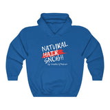 Natural Hair Snob Hoodie (Red paint)