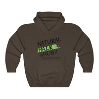 Natural Hair Snob Hoodie (Green paint)