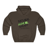 Natural Hair Snob Hoodie (Green paint)