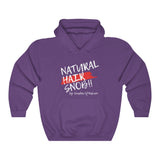 Natural Hair Snob Hoodie (Red paint)